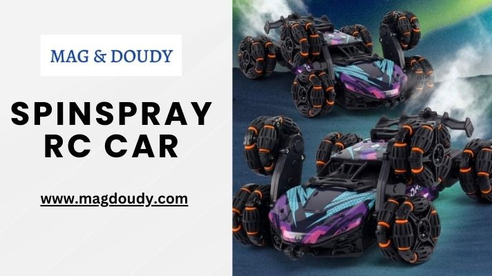 SpinSpray RC Car: A Non-stop Spinning, Drifting, and Spraying Fun for Kids!