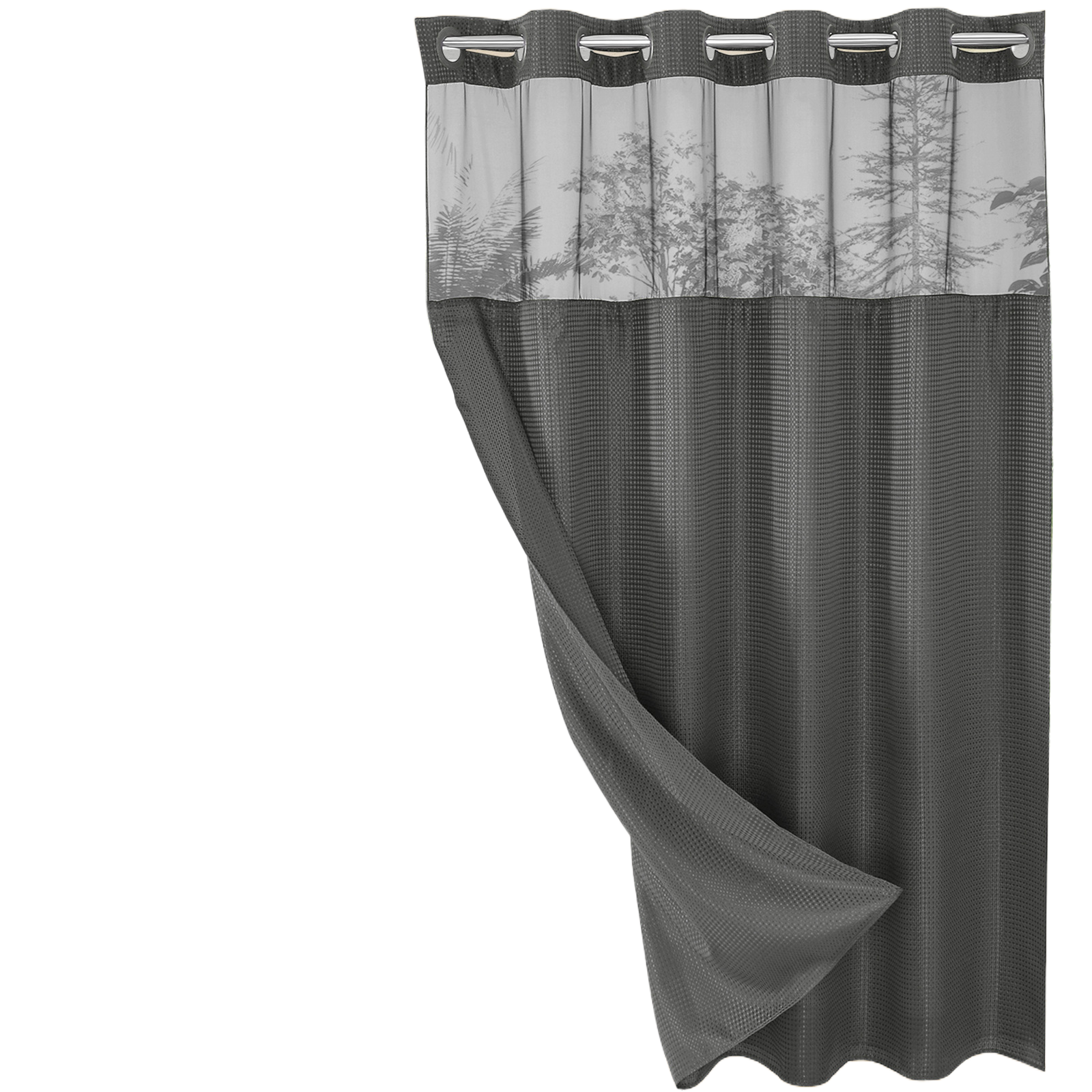 SnapSpa™ No Hook Shower Curtain - Mag & Doudy