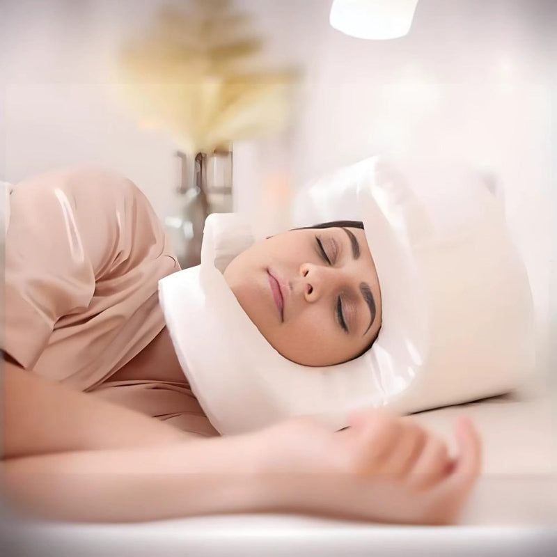 ergonomic face pillow for women