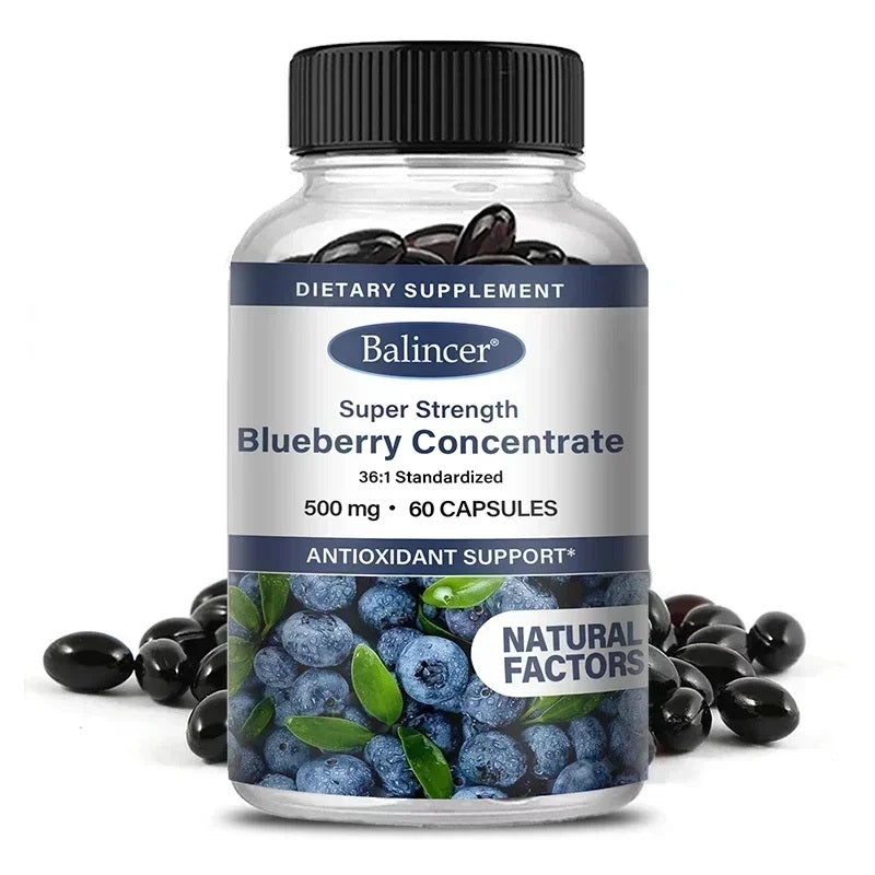 blueberry capsules 500 mg