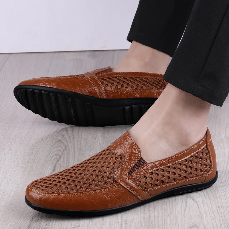 Travel-friendly slip-on shoes