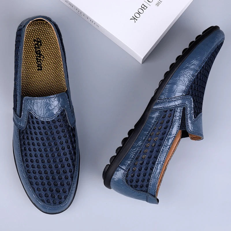 Lightweight breathable loafers