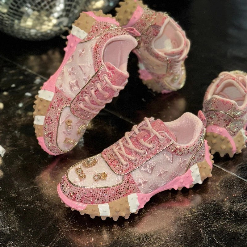 CrystalStride Luxe Sneakers