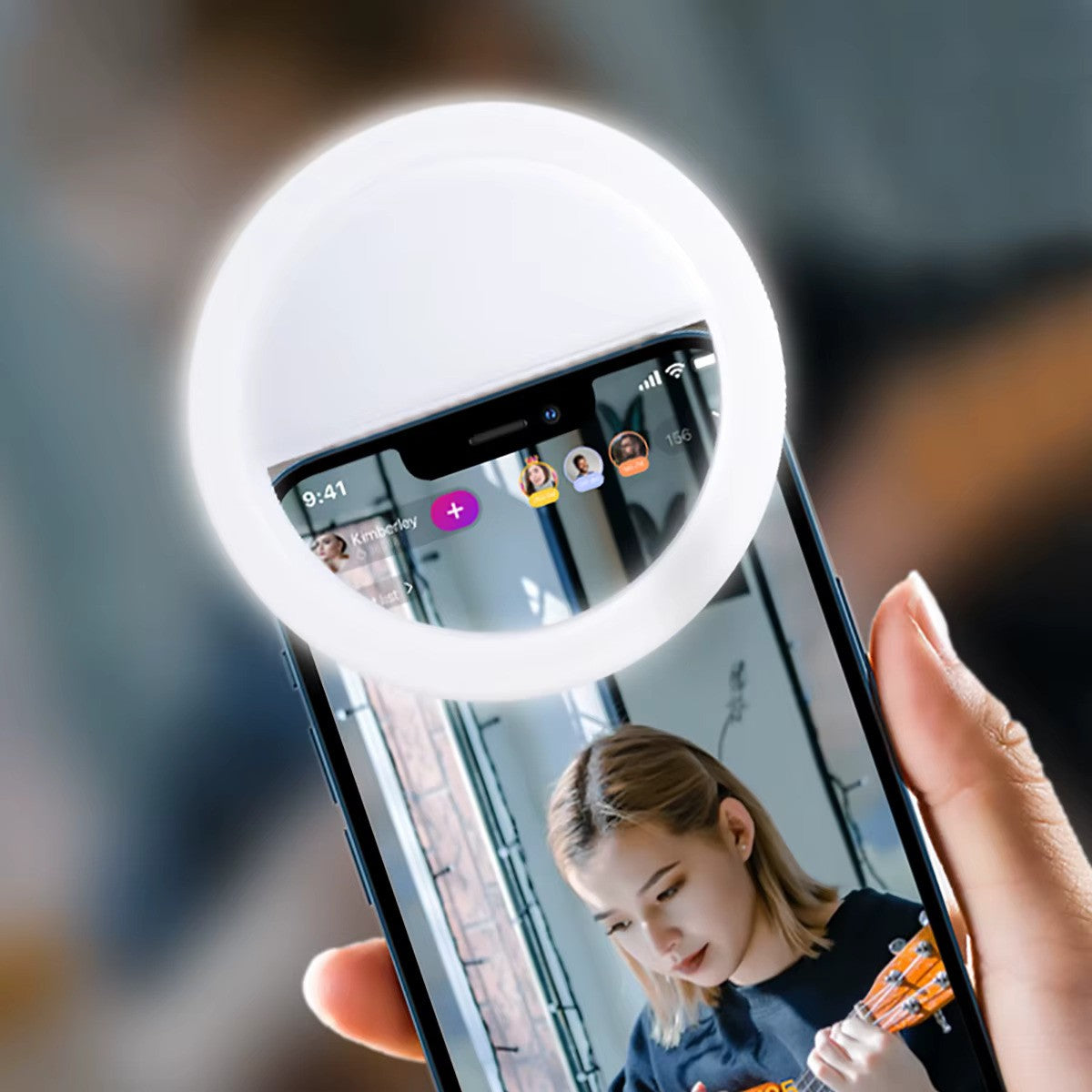 Portable Ring Light for Phone