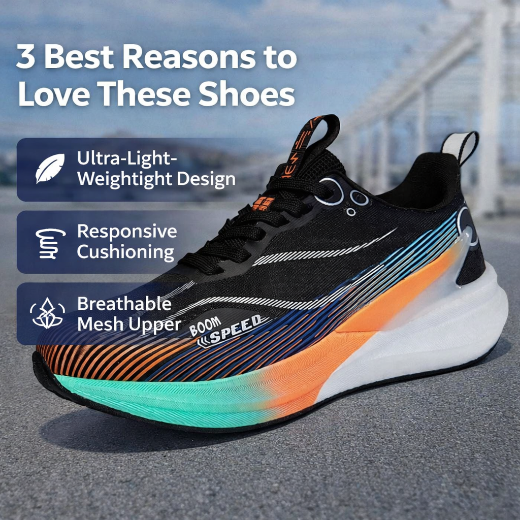 Carbon board marathon shoes