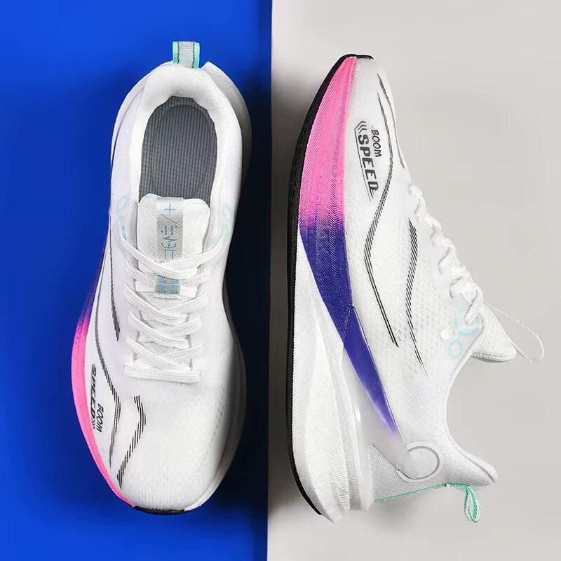 Speed-boost running shoes