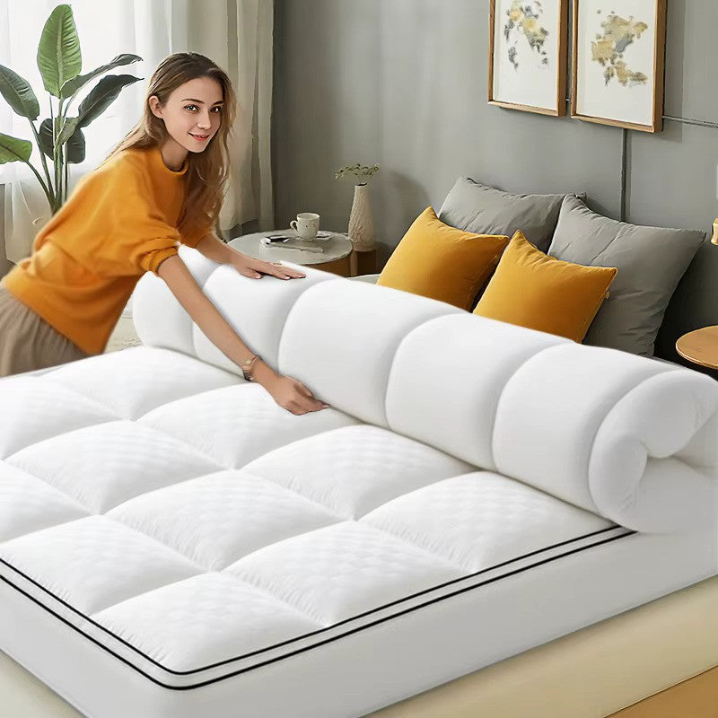 Deep pocket mattress topper