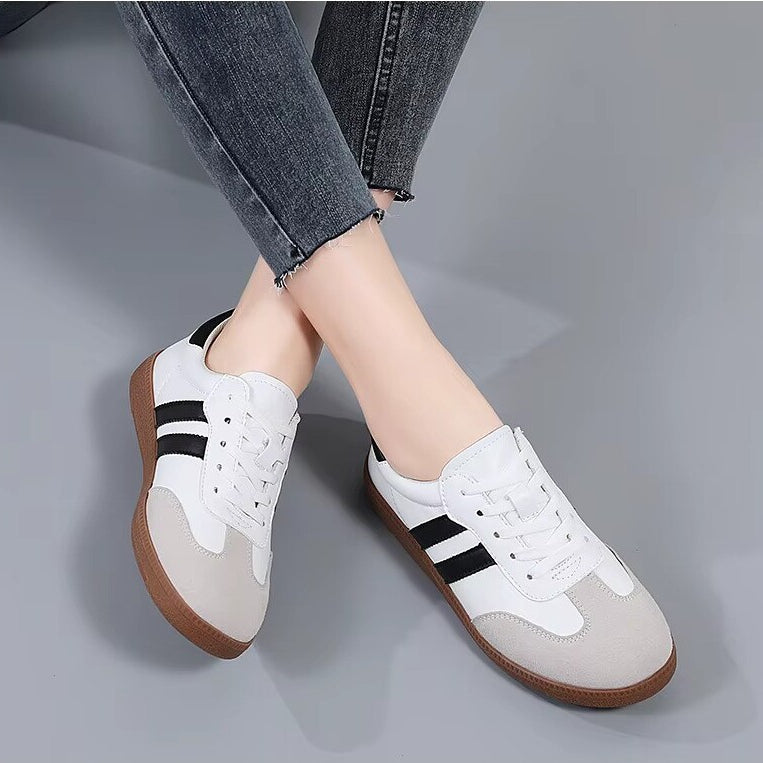 women black white sneakers