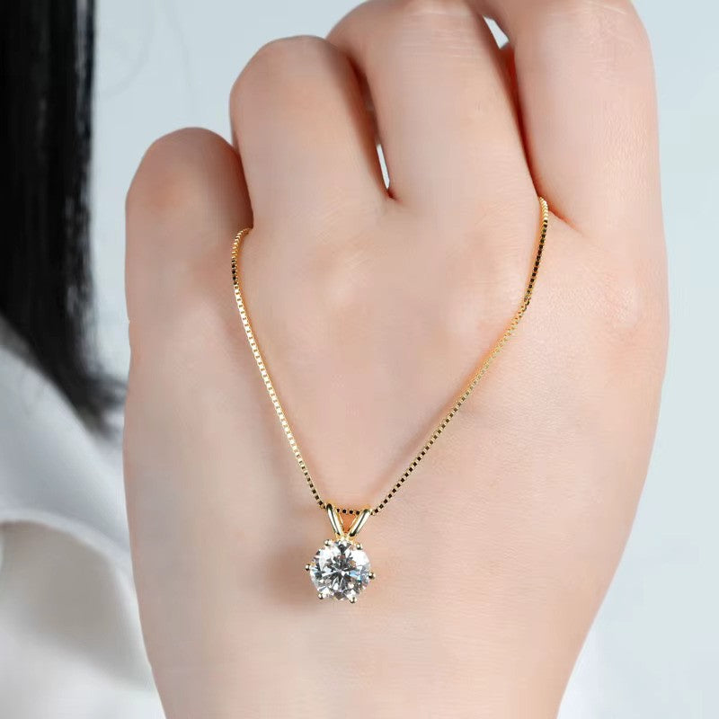 PureGlow Moissanite Necklace