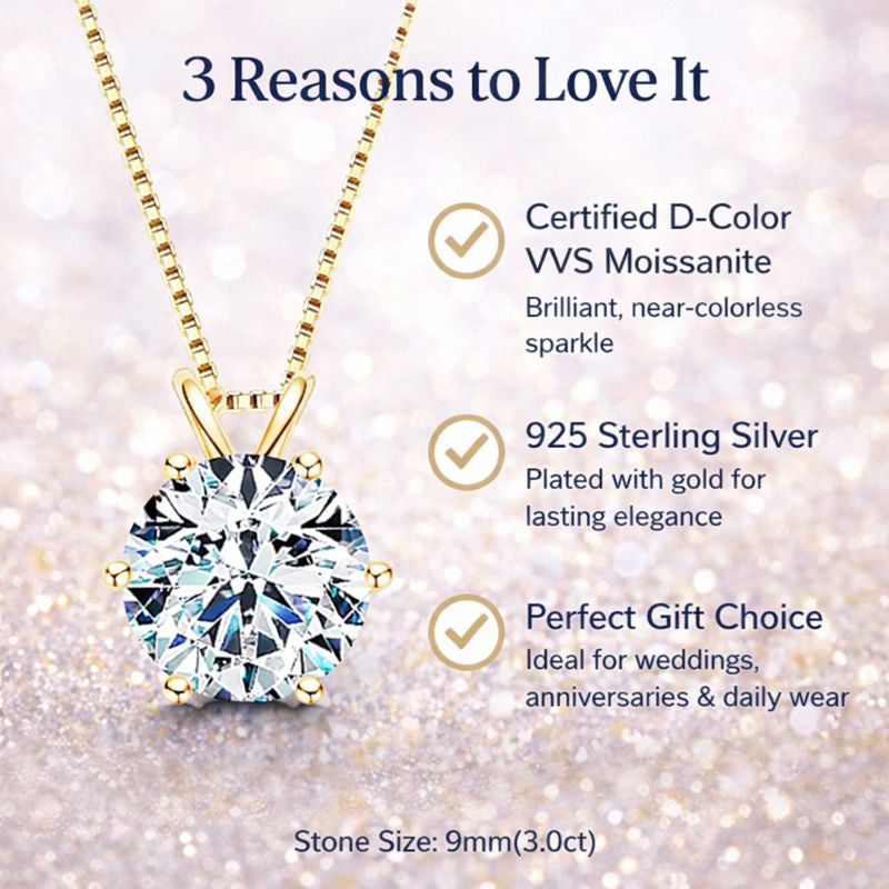 Moissanite Gift Necklace
