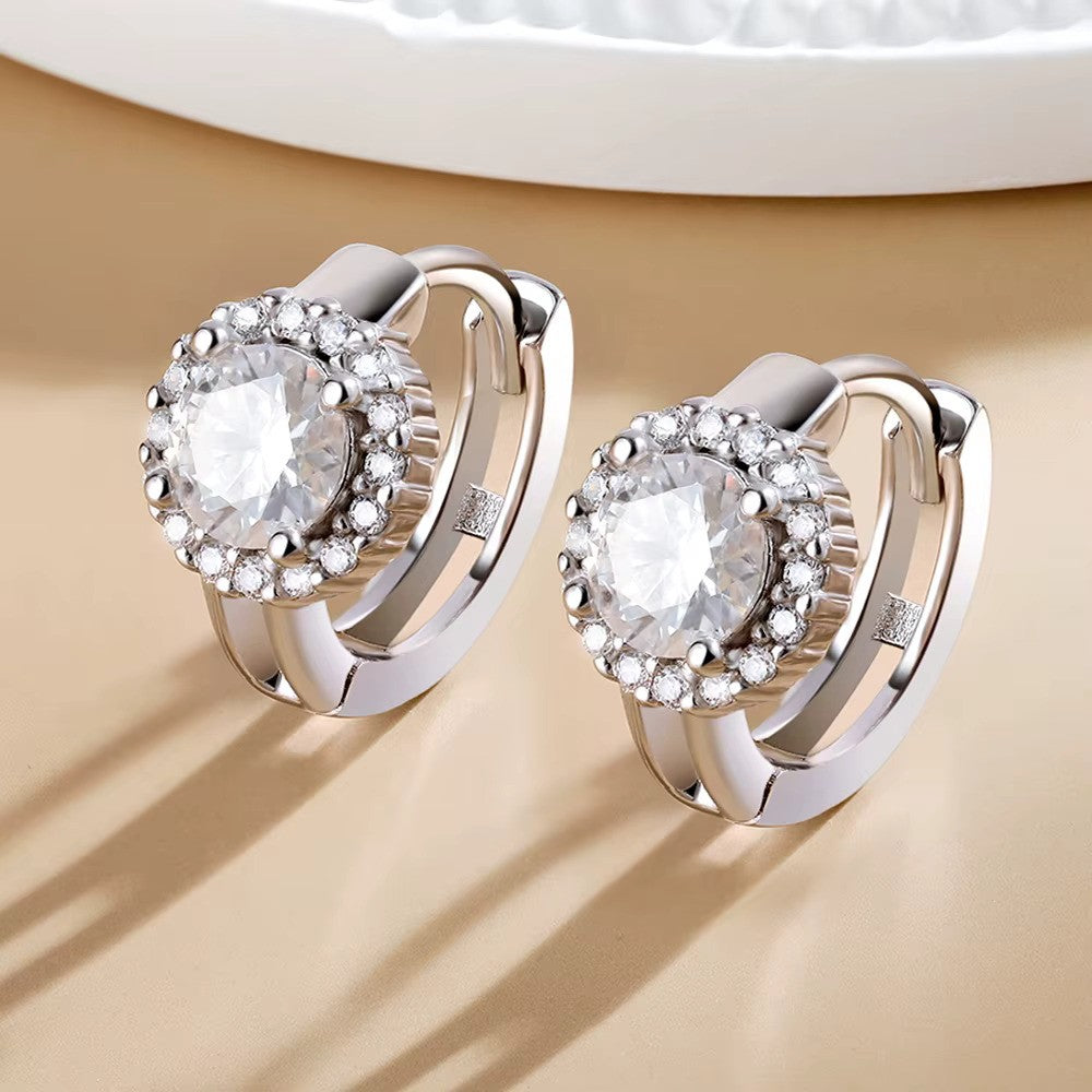 sparkling moissanite jewelry
