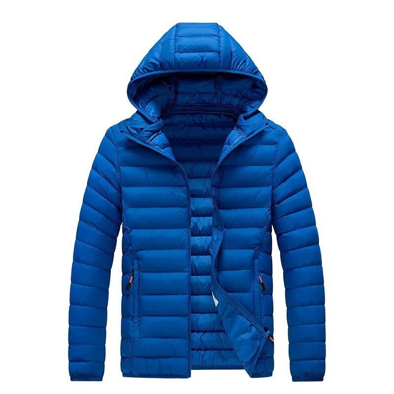 windproof men’s winter parka