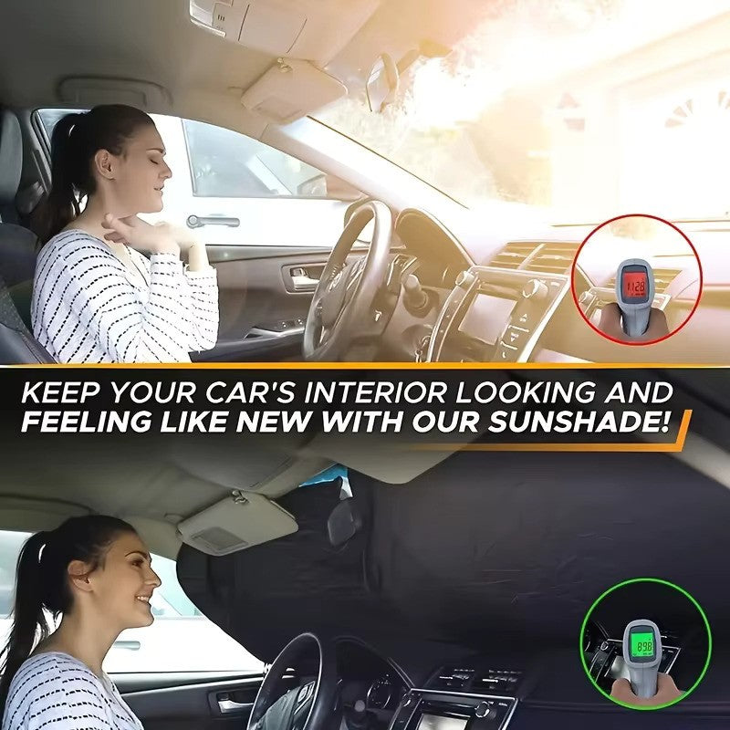 universal fit sunshade for SUV and sedan