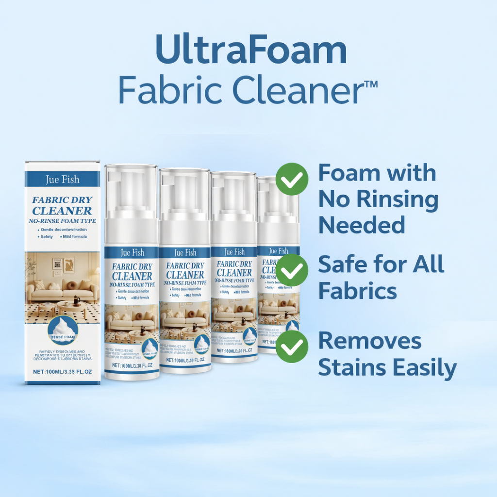 deep cleaning upholstery foam spray
