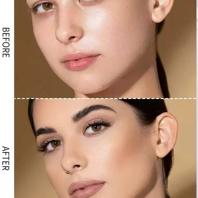 Violet cream contour