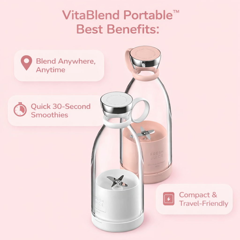 portable blender bottle for protein shakes