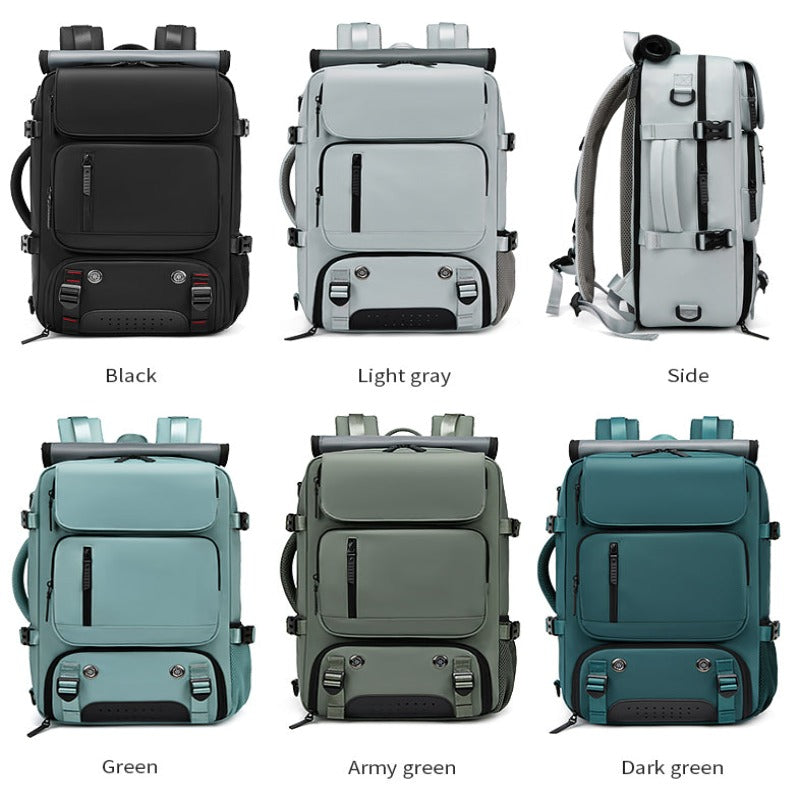 Laptop compartment backpack