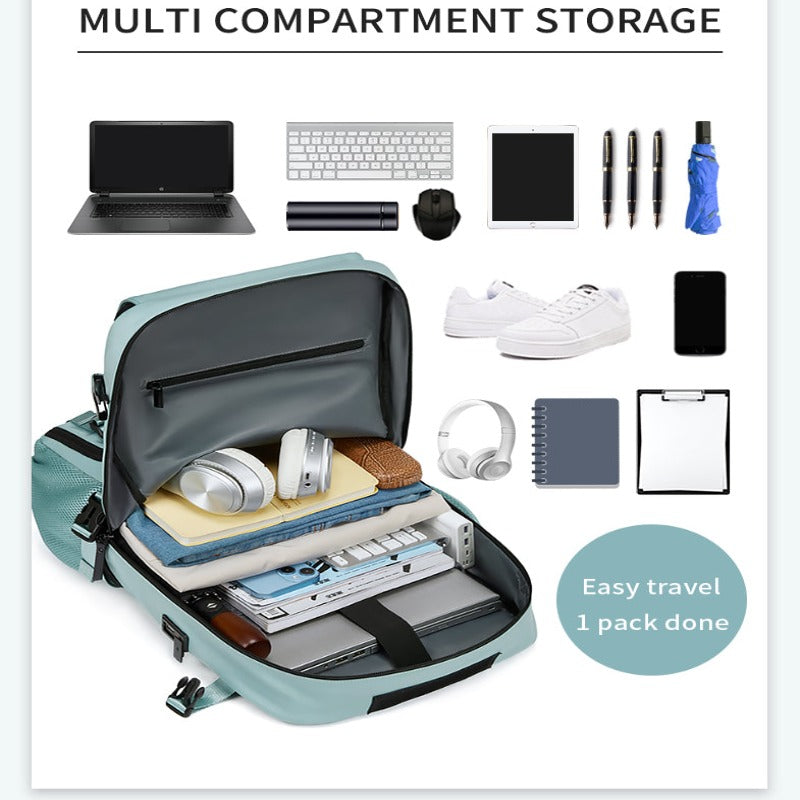 Multi-compartment travel bag