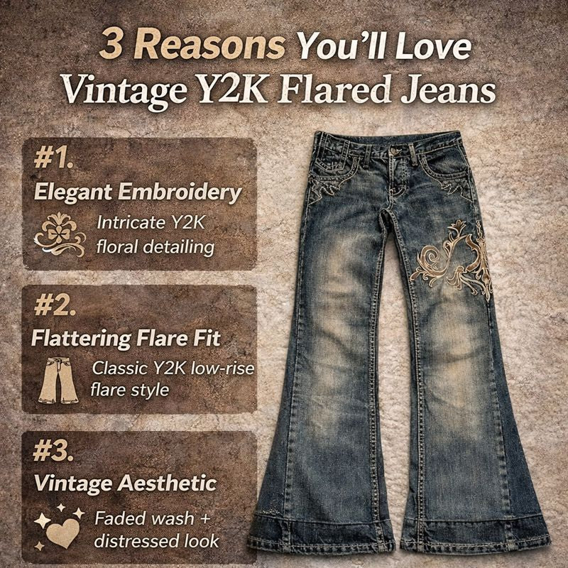 Harajuku streetwear jeans