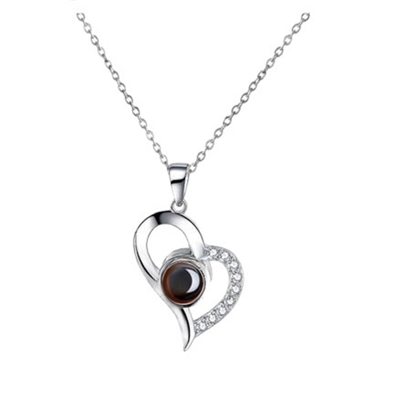 Love Necklace in 100 languages - Mag & Doudy