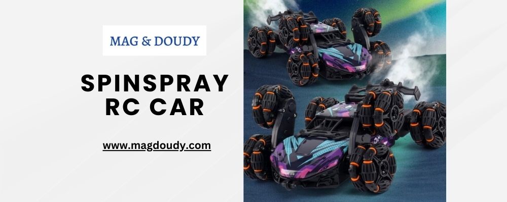 SpinSpray RC Car: A Non-stop Spinning, Drifting, and Spraying Fun for Kids!