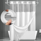 SnapSpa™ No Hook Shower Curtain - Mag & Doudy