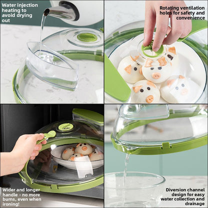 Microwave Splash-Proof Food Cover & Preservation Lid
