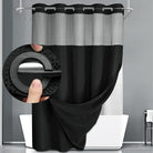 SnapSpa™ No Hook Shower Curtain - Mag & Doudy