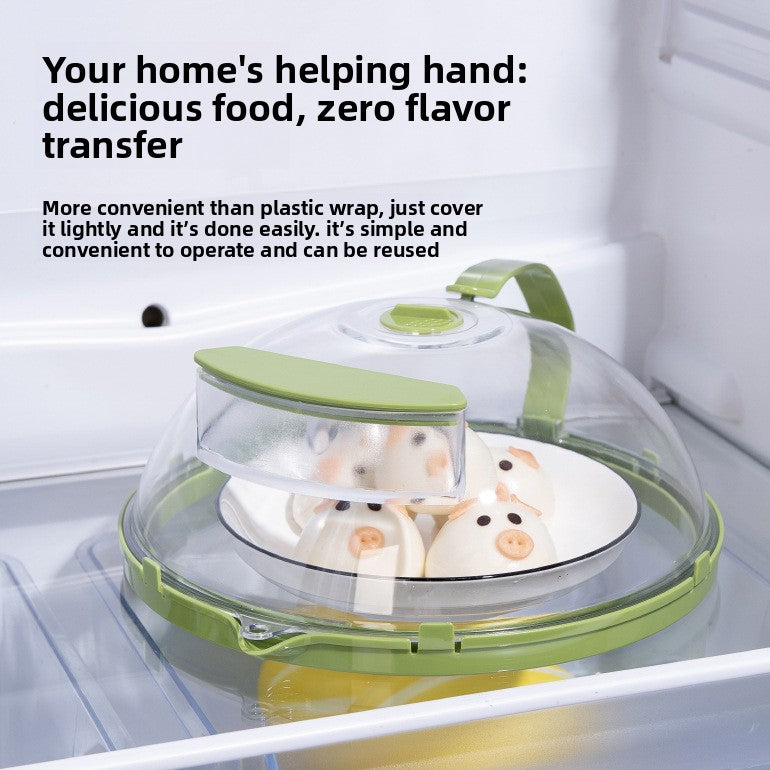 Microwave Splash-Proof Food Cover & Preservation Lid