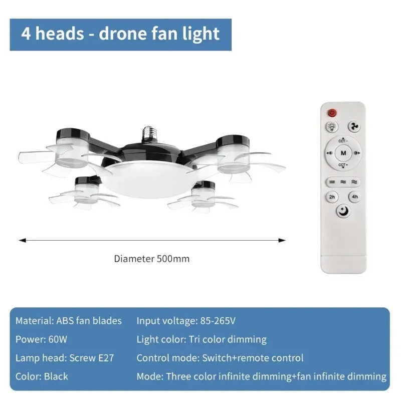 AeroGlow™ Ceiling Fan Light - Mag & Doudy