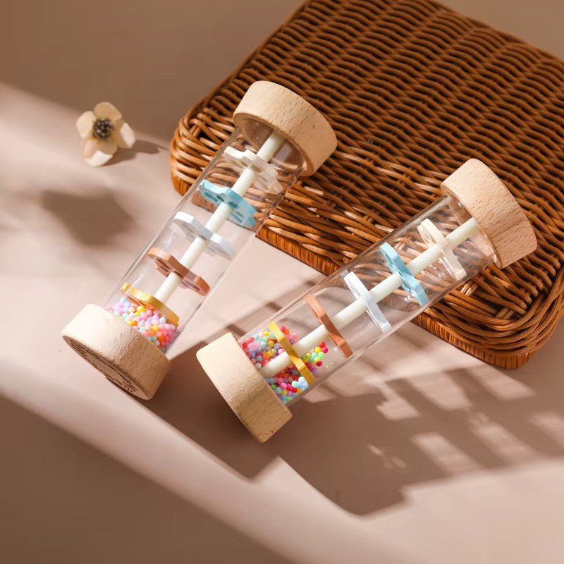 Montessori rain stick toy