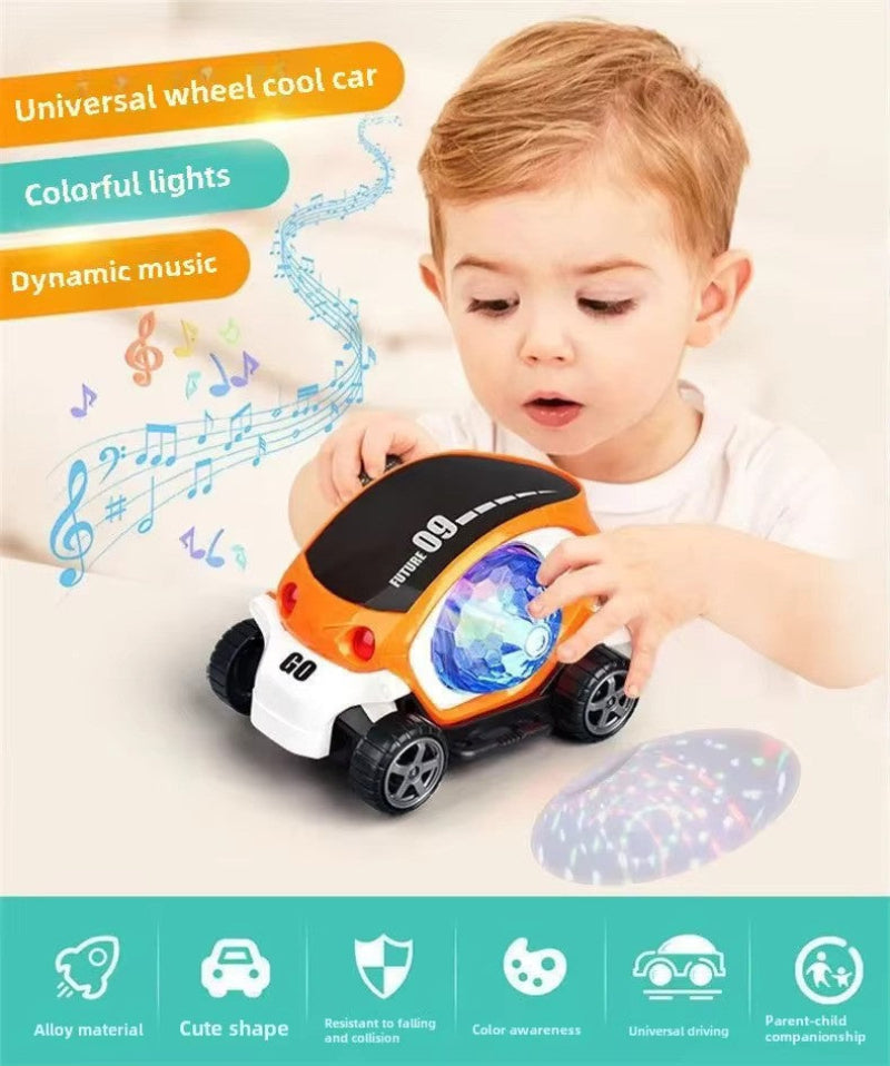 crawling baby toy car