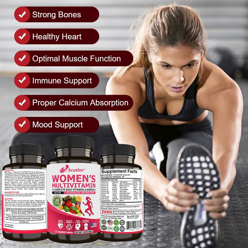 Daily women’s multivitamin tablets
