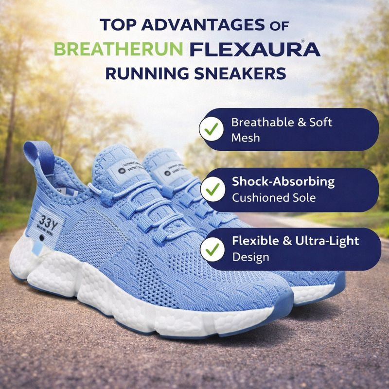 Lightweight athletic sneakers