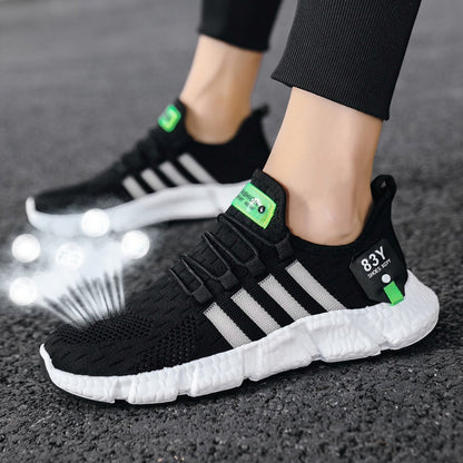 breathable athletic footwear