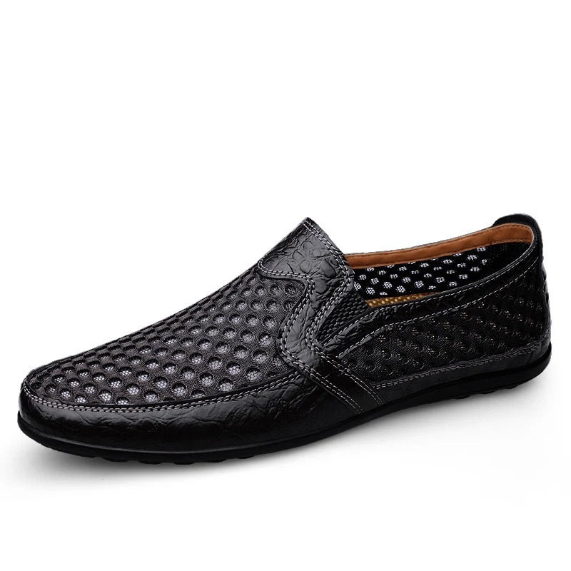 Flexible sole slip-on shoes