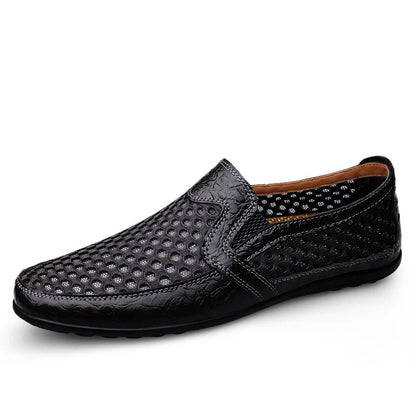 Flexible sole slip-on shoes
