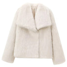 women winter plush coat