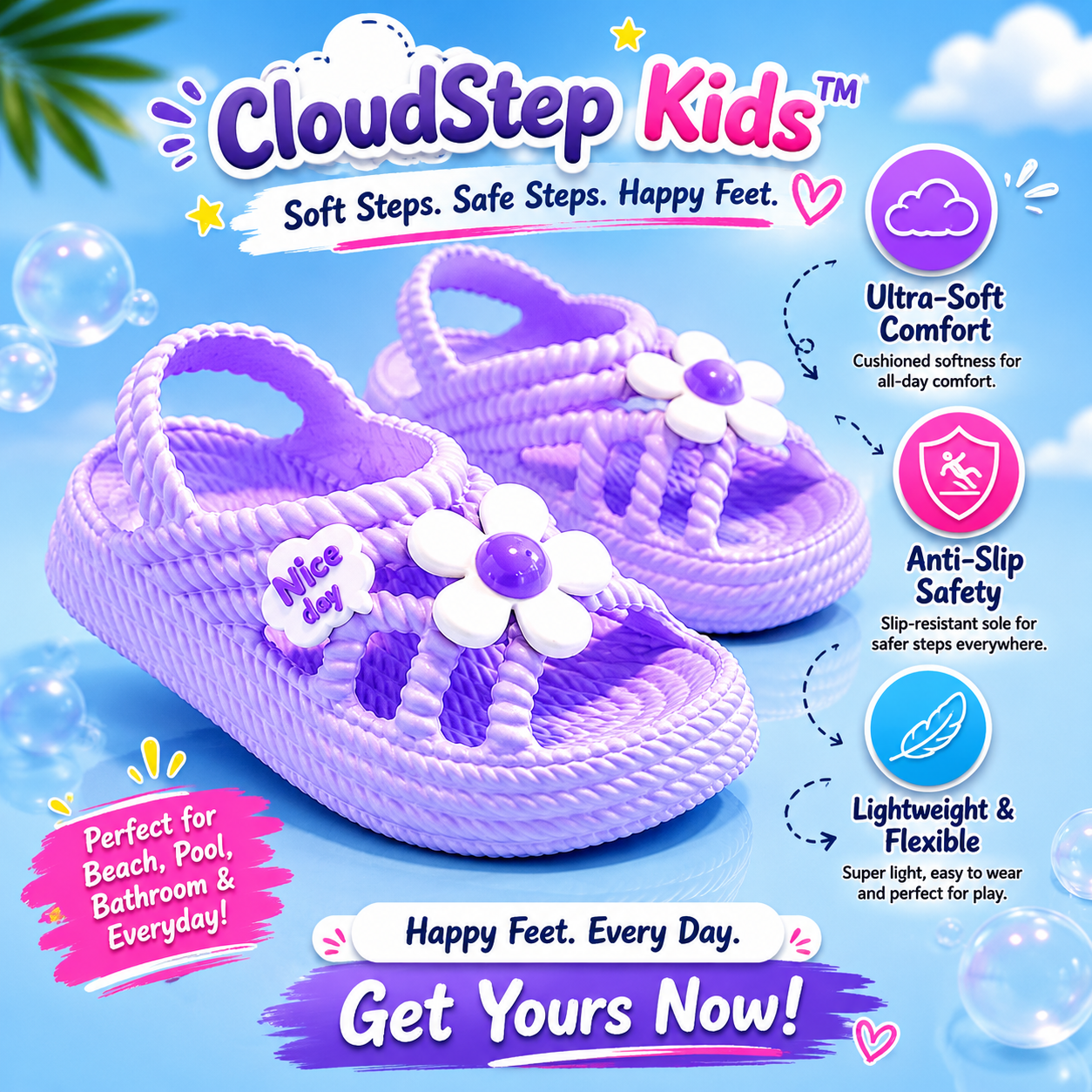 CloudStep Kids sandals