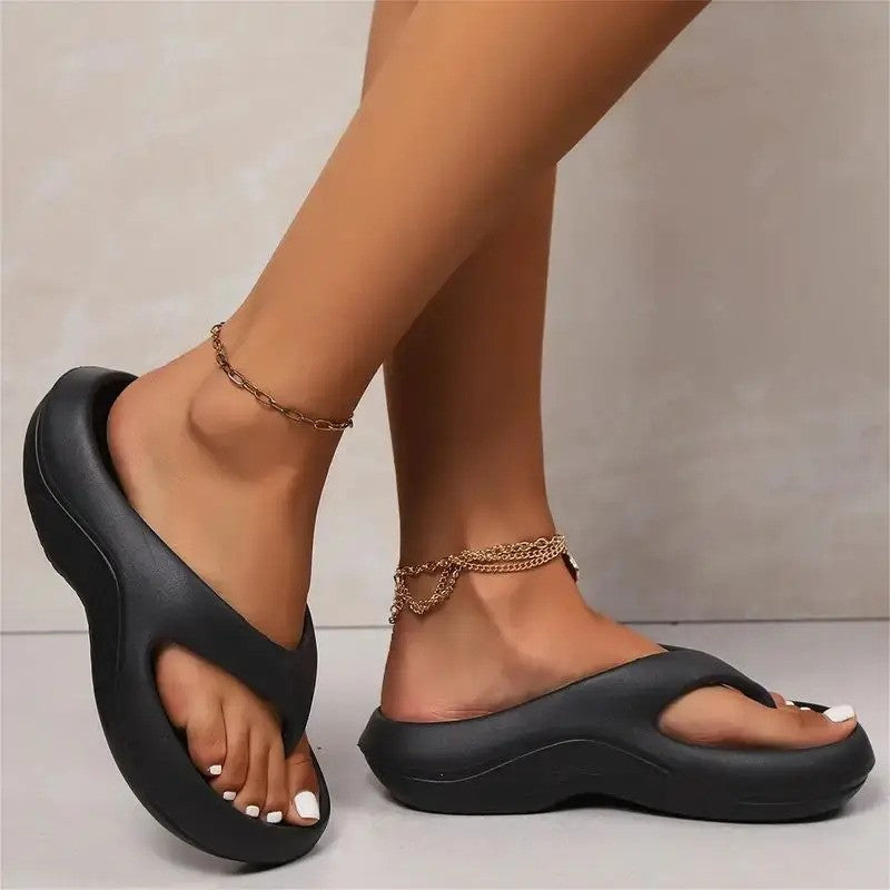 non slip beach flip flops