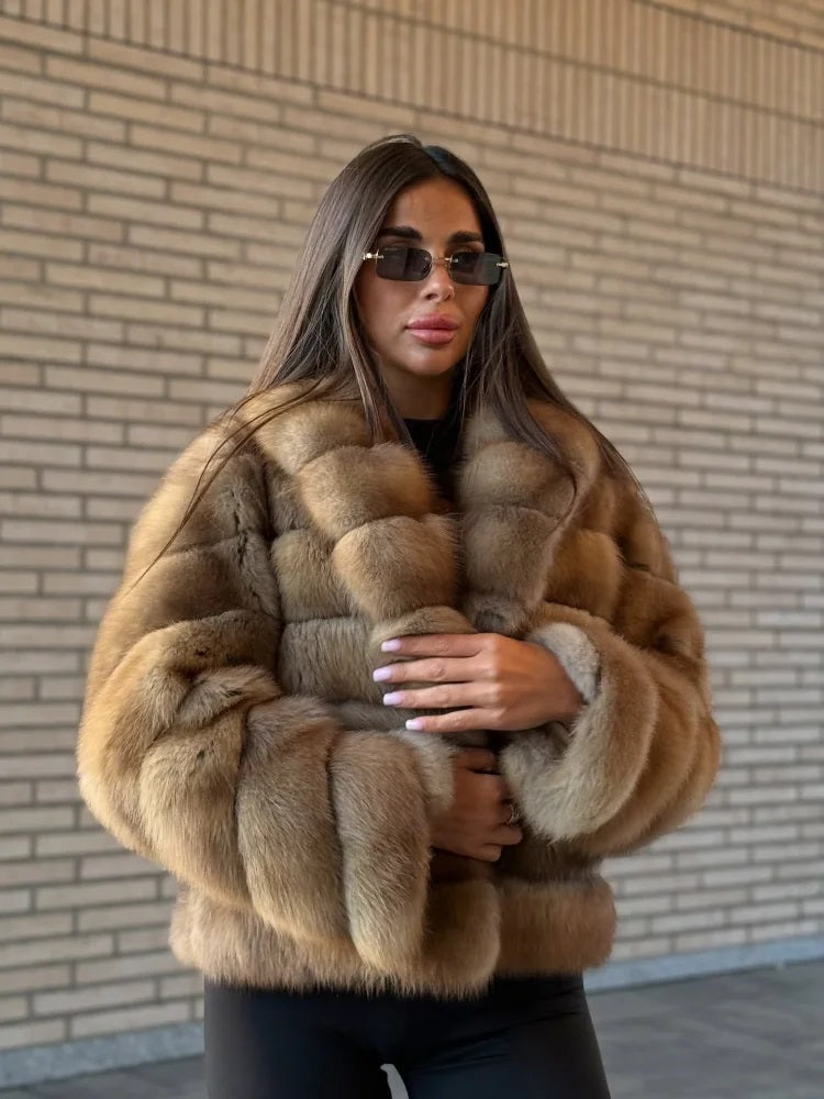 stylish women winter outerwear