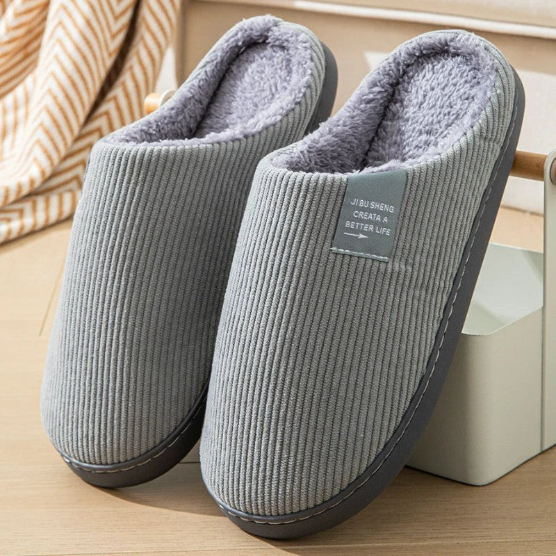 CozyStep plush slippers
