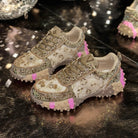 Fashion sparkle ladies sneakers