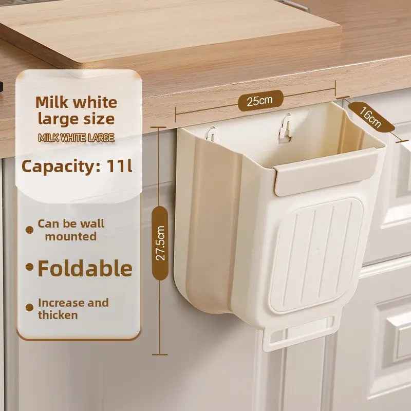 FoldBin™ Hanging Kitchen Trash Can