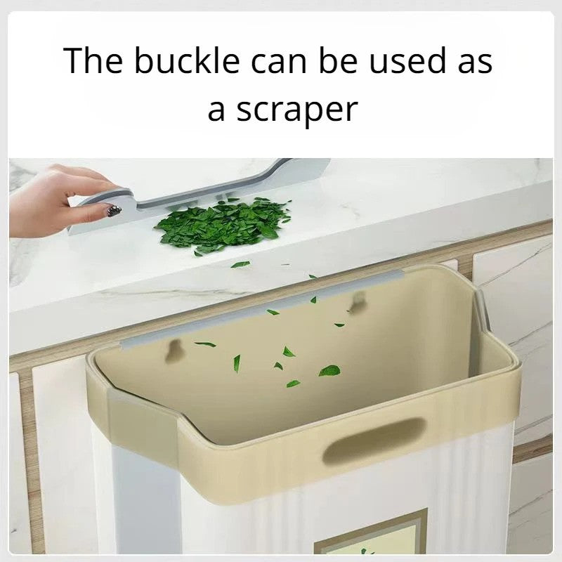 FoldBin™ Hanging Kitchen Trash Can - Mag & Doudy