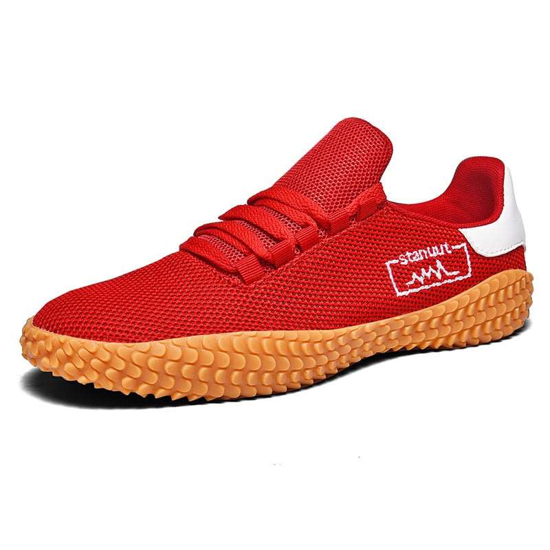 AeroRun Lightweight Mesh Trainers Side View