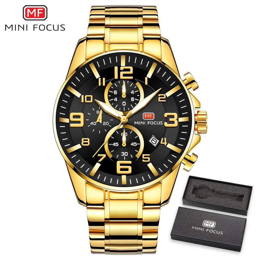 Premium gold-plated watch- Mag & Doudy