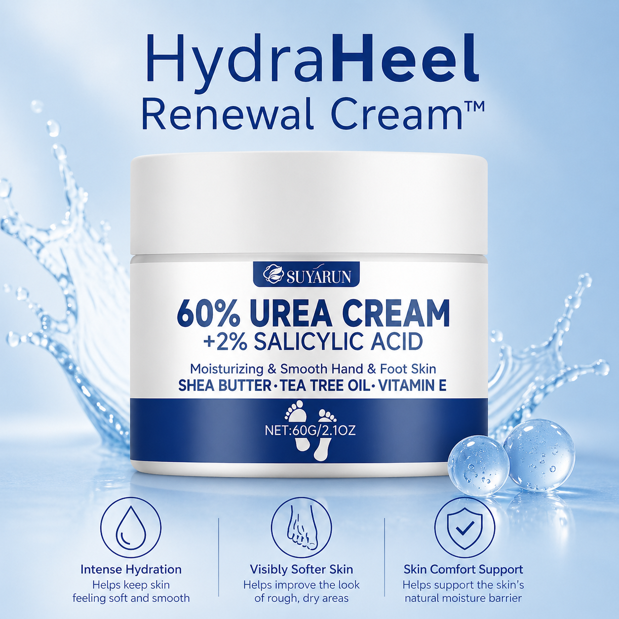 urea foot cream for dry skin