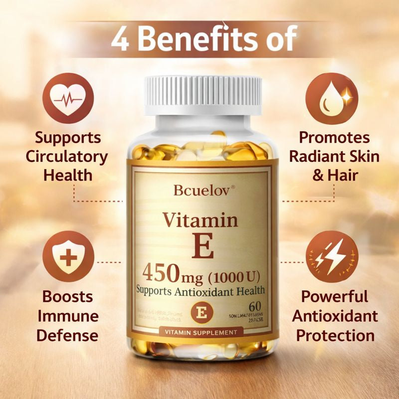 Vitamin E for glowing skin