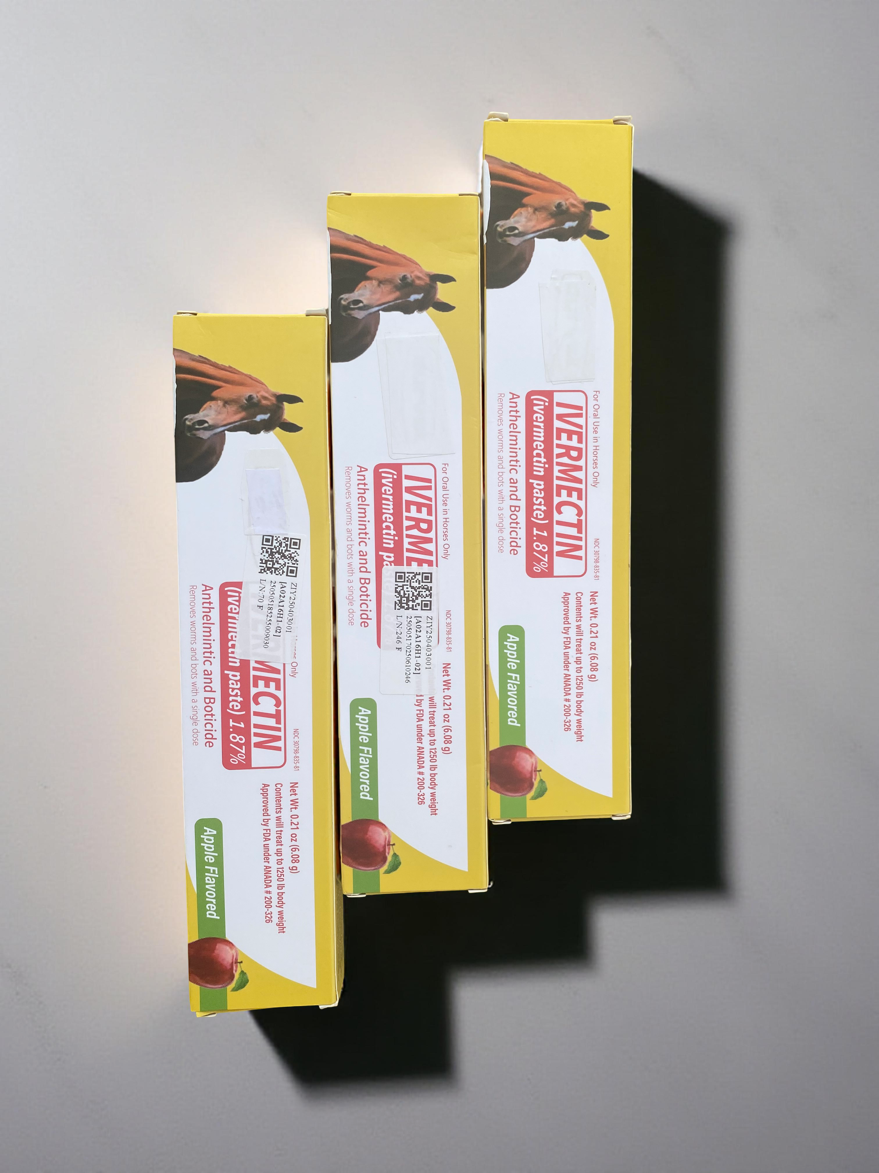 Parasite protection for horses